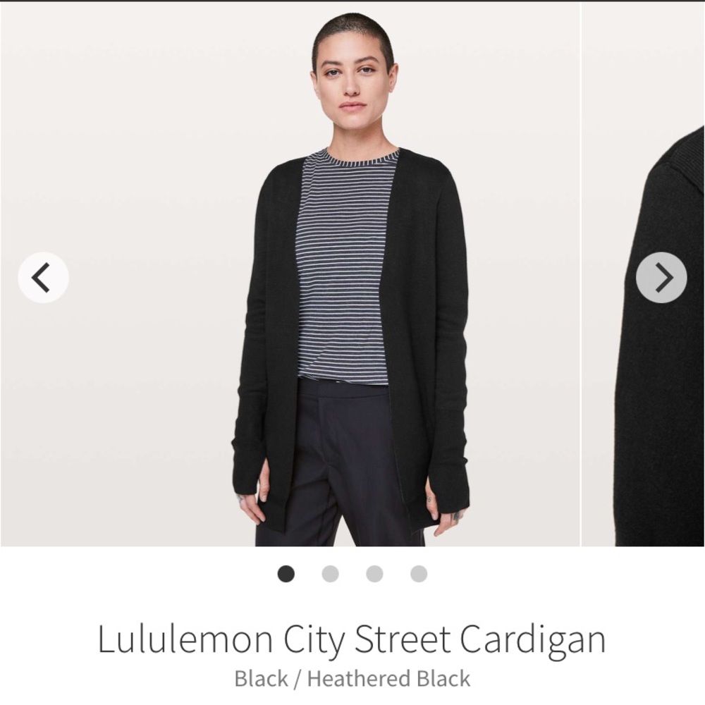 Lululemon City Street Cardigan